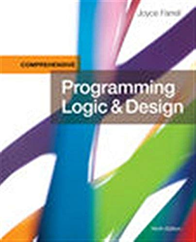 Programming Logic & Design, Comprehensive (MindTap Course List) — ISBN 9781337102070
