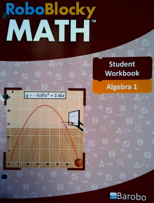 RoboBlocky Math Algebra 1 Student Workbook