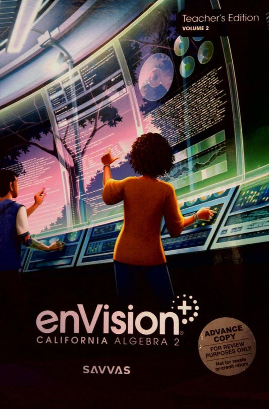 enVision California Algebra 2 Volume 2 TE
