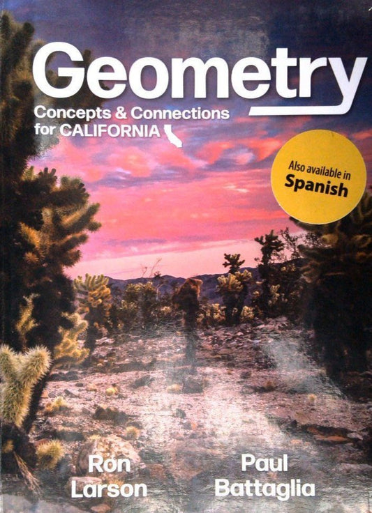 Geometry Concepts & Connections for California — ISBN 9798890284426