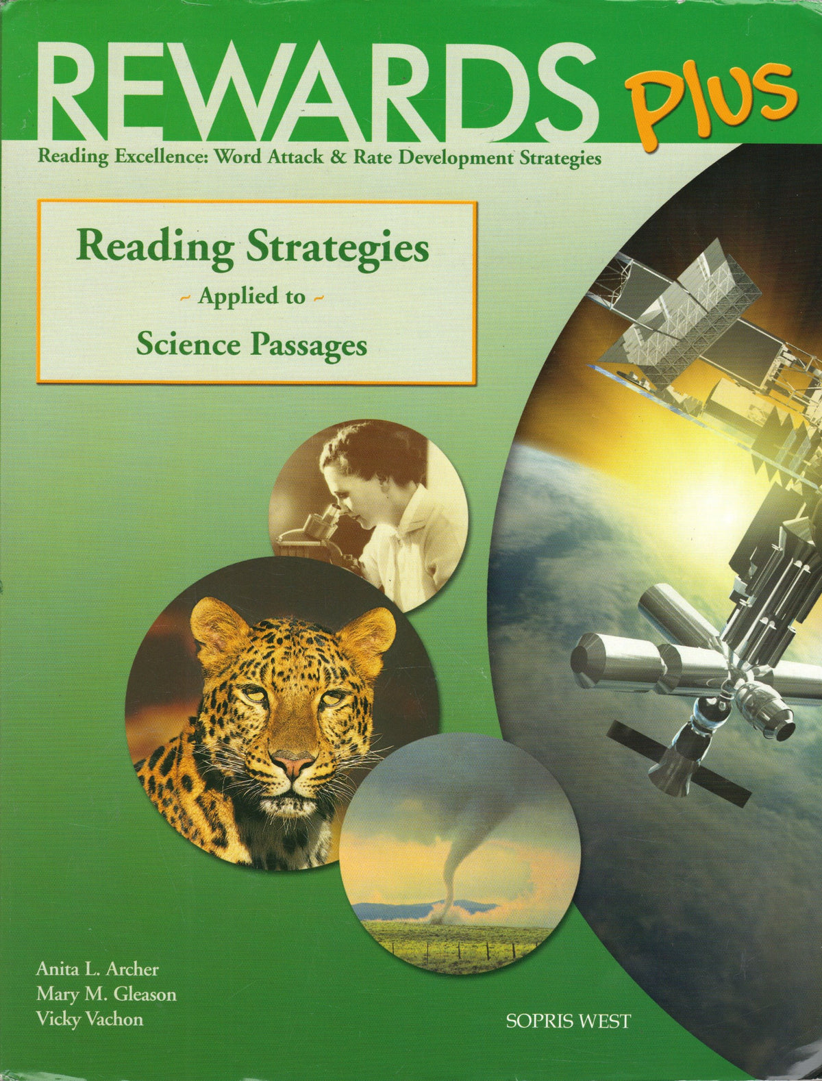 Rewards Plus Reading Excellence:Word Attack & Rate Development Strategies (Reading Strategies applied to science passages) — ISBN 9781593182861