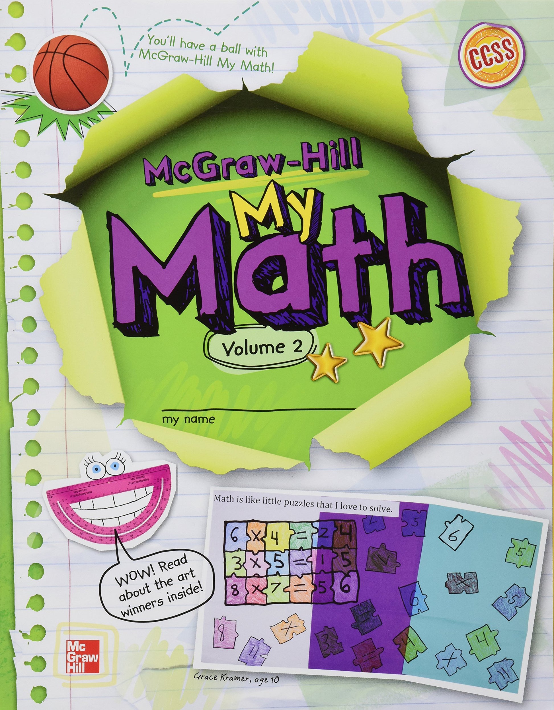 My Math, Grade 4, Vol. 2 (ELEMENTARY MATH CONNECTS) [Paperback] Education, McGraw Hill