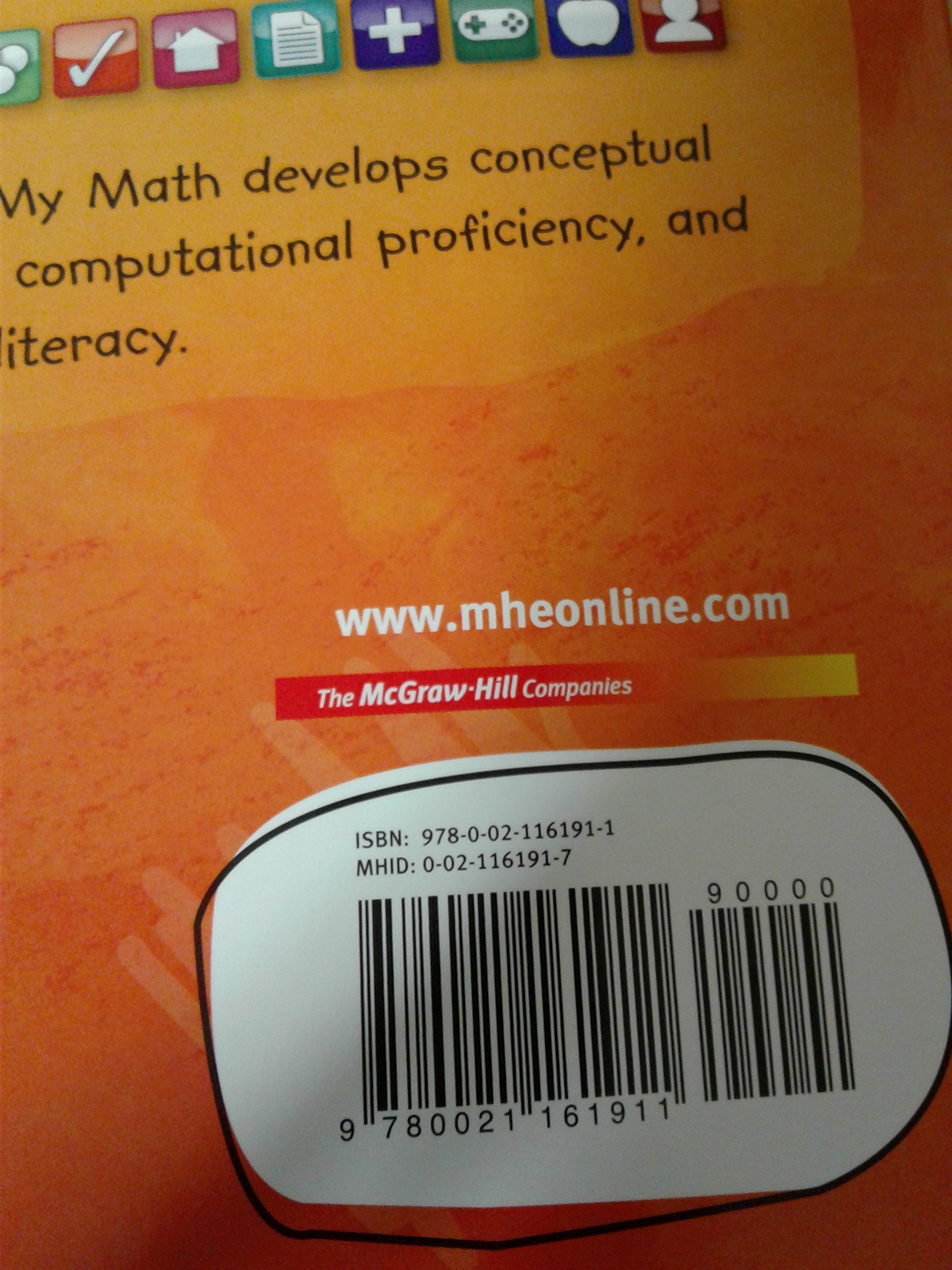 My Math, Vol. 2, Grade 3 (ELEMENTARY MATH CONNECTS) [Paperback] Education, McGraw Hill