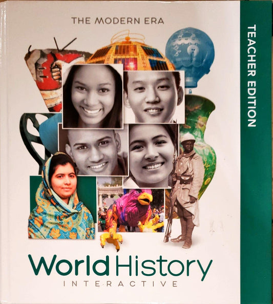 World History Interactive, The Modern Era, Teacher ed., c.2022, 9781418332938, 1418332933 [Hardcover] Elisabeth Gaynor Ellis and Anthony Esler