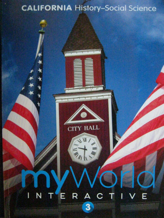 California History-Social Science myWorld Interactive 3 [Paperback] Linda B. Bennett and James B. Kracht