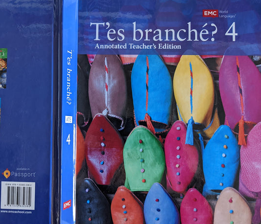 T\'es Branche? 4 (French Hardcover) [Hardcover] Genevieve Desdevises Delfosse