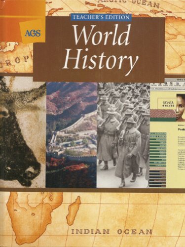 AGS World History (Teacher\'s Edition) [Hardcover] Wayne E. King and Marcel Lewinski