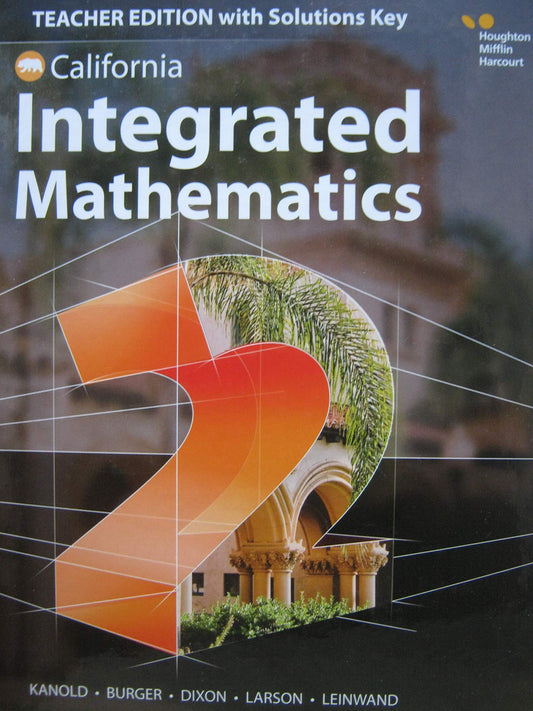 With Solutions (Hmh Integrated Math, 2) [Hardcover] Hmh