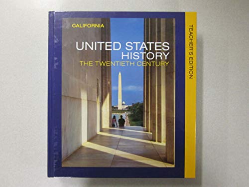United States History The Twentieth Century Teacher\'s Edition [Textbook Binding] Pearson Education