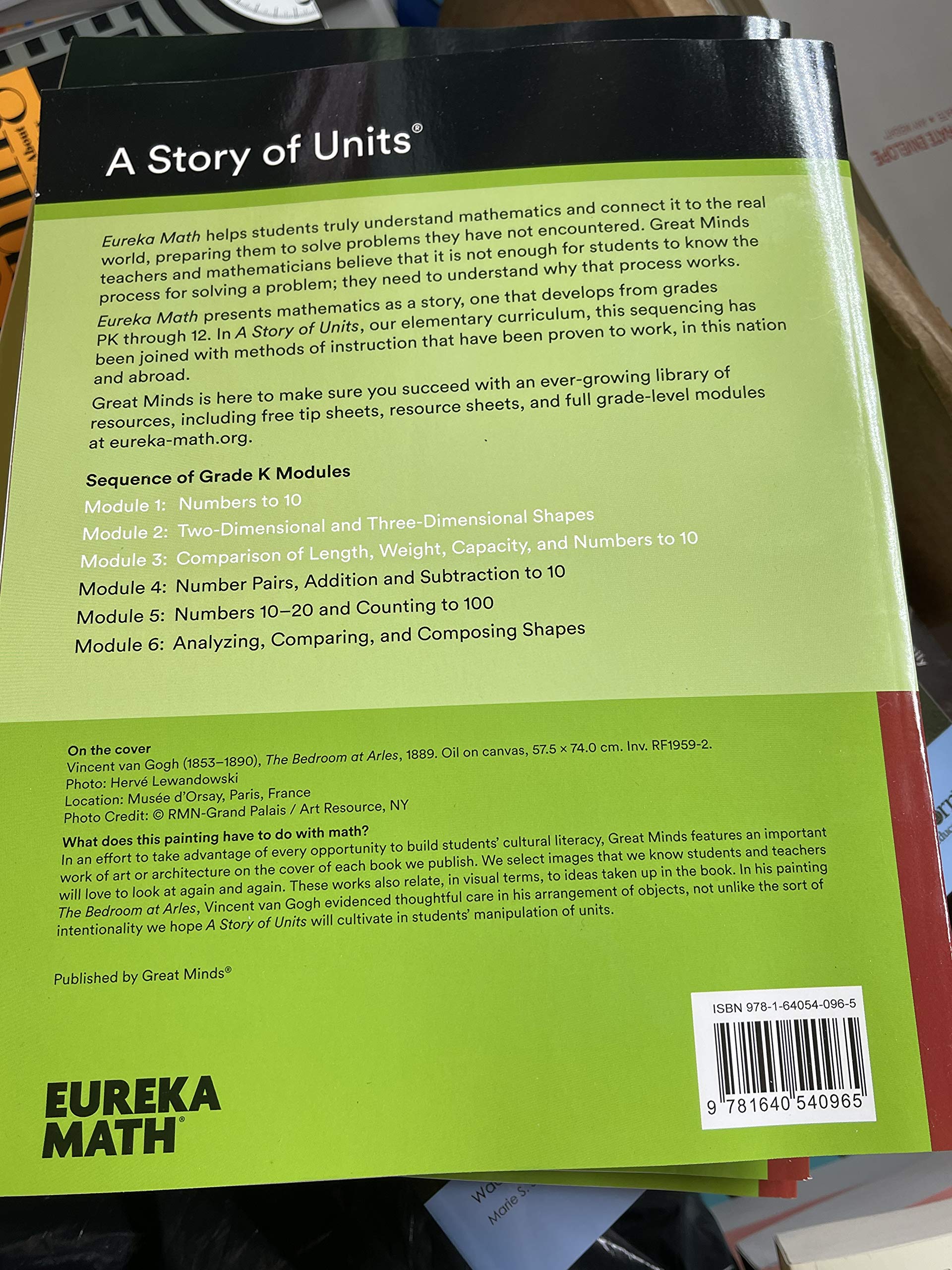 Eureka Math Grade K Modules 1-3 [Paperback] Unknown