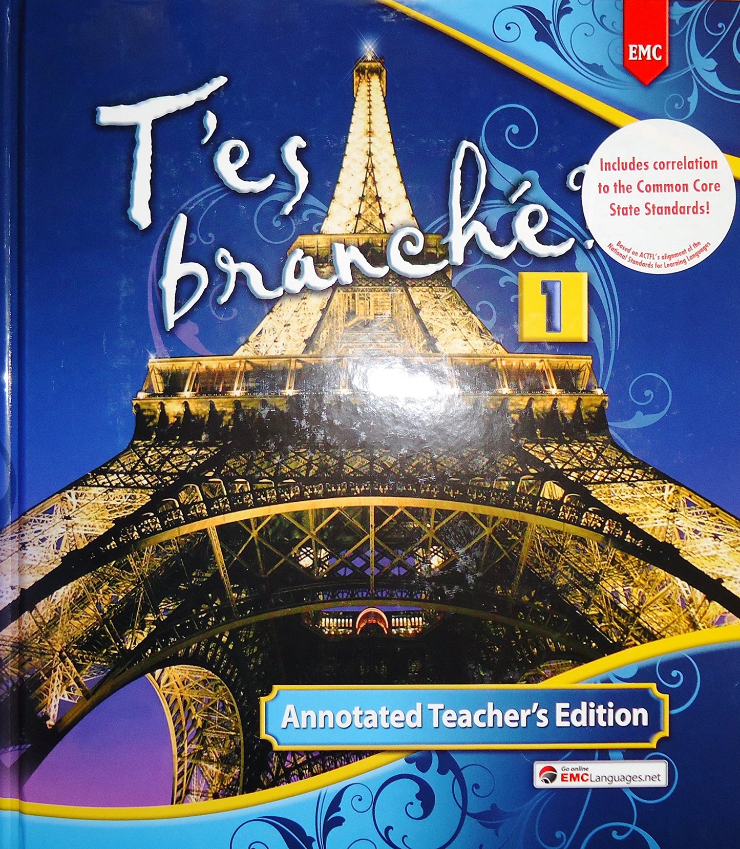 T\'es branché? 1: Annotated Teacher\'s Edition [Hardcover] Toni Theisen and Jacques Pécheur