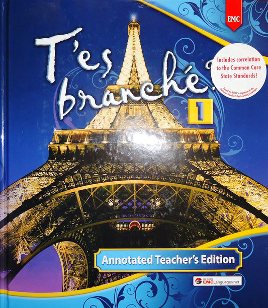 T\'es branché? 1: Annotated Teacher\'s Edition [Hardcover] Toni Theisen and Jacques Pécheur
