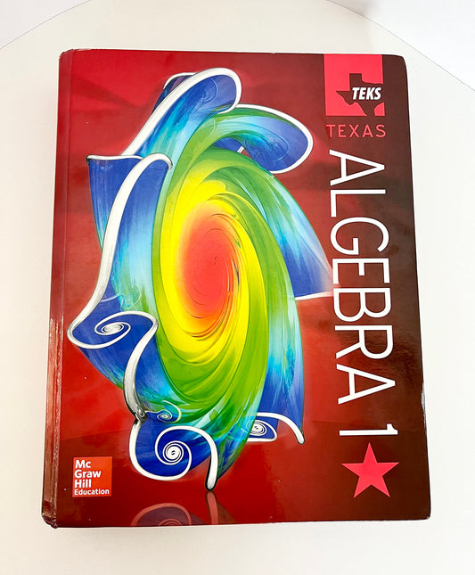 Algebra 1 - TEKS Texas Student Edition [Hardcover] Unknown