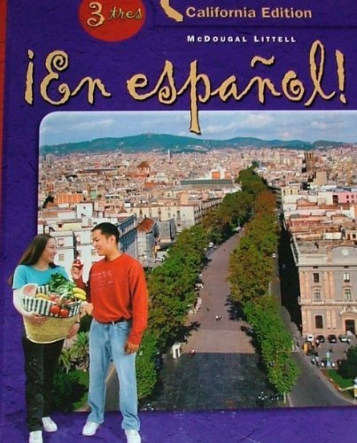 ¡En español!: Student Edition Level 3 2004 (Spanish Edition) [Hardcover] MCDOUGAL LITTEL