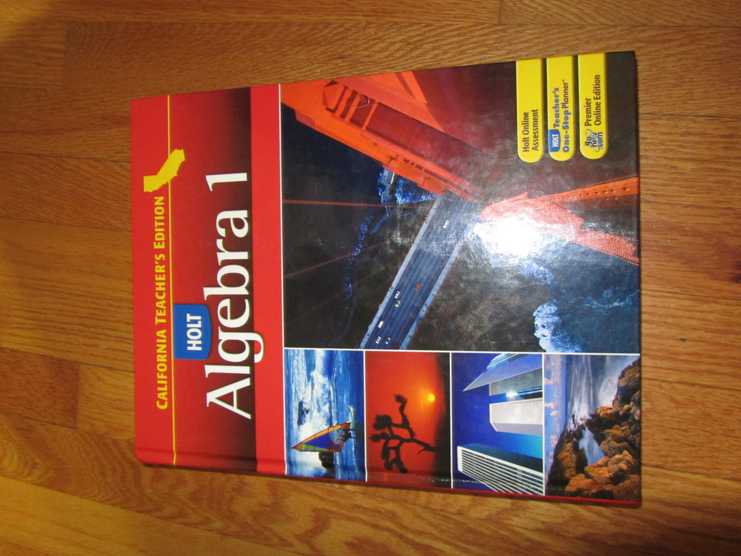 Holt Algebra 1 California Teacher\'s Edition [Hardcover] Burger, Edward B.; Chard, David J.; Hall, Earlene J.; Kennedy Paul A.; Leinwand, Steven J.; Renfro, Freddie L.; Seymour, Dale G.; Waits, Bert K.
