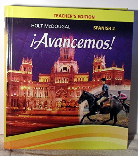 Avancemos! (Spanish Edition) [Hardcover] HMD