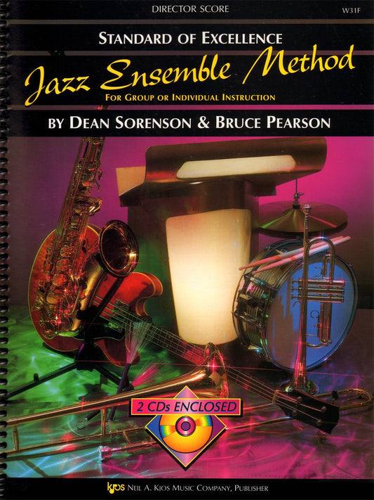 W31F - Standard Of Excellence - Jazz Ensemble Method - Director Score [Paperback] Sean Sorenson & Bruce Pearson