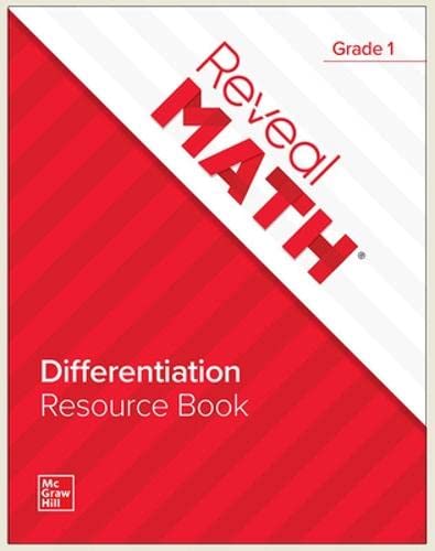 Reveal Math Differentiation Resource Book, Grade 1 (Reveal Math Elementary) [Paperback] McGraw Hill