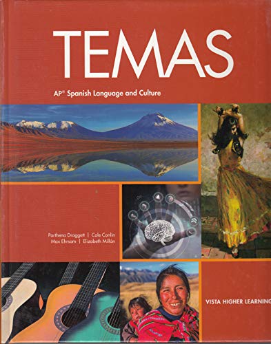 TEMAS AP Spanish Language and Culture [Hardcover] Parthena Draggett and Cole Conlin
