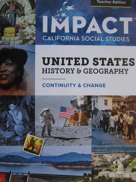 United States History & Geography: Continuity & Change California Teacher Edition [Hardcover] Joyce Appleby, Alan Brinkley, Albert S. Broussard, James M. McPherson, Donald A. Ritchie