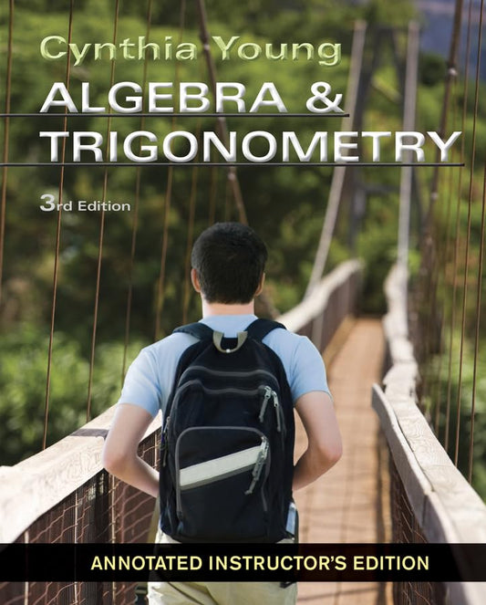 Algebra and Trigonometry AIE Third Edition Young, Cynthia Y.