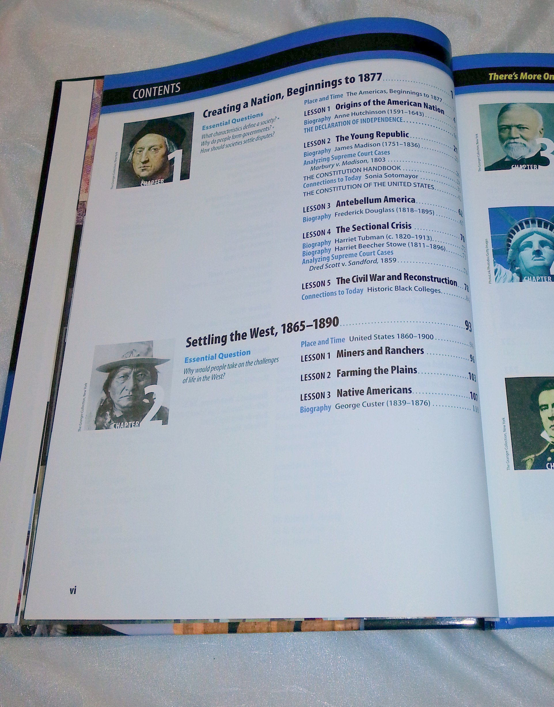 TEKS United States History Since 1877 Joyce Appleby; Alan Brinkley; Albert Broussard; James McPherson; Donald Ritchie and Jay McTighe
