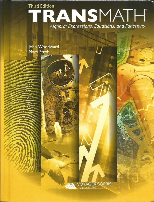 Transmath Algebra: Expressions, Equations, and Functions 2016 Hardcover [Spiral-bound] unknown author