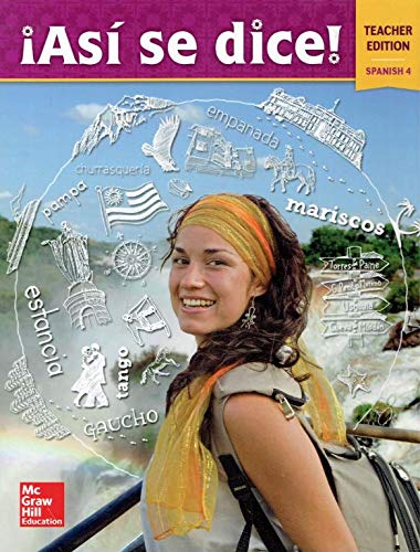 Asi se dice Level 4 Teacher Edition [Hardcover] Conrad J. Schmitt