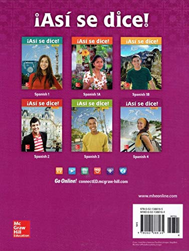 Asi se dice Level 4 Teacher Edition [Hardcover] Conrad J. Schmitt
