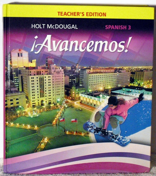 Avancemos! (Spanish Edition) [Hardcover] HMD