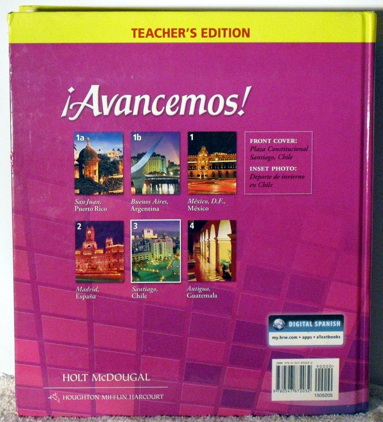 Avancemos! (Spanish Edition) [Hardcover] HMD