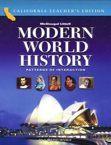 World History: Patterns of Interaction California: Teacher Edition Modern World History 2006 [Hardcover] McDougal Littell