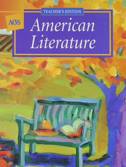 AMERICAN LITERATURE STUDENT TEXT [Hardcover] AGS Secondary
