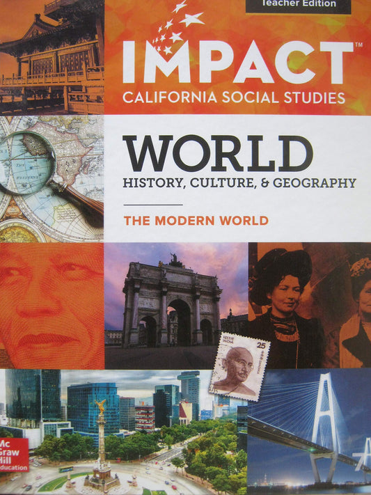World History, Culture, & Geography The Modern World California Teacher Edition [Hardcover] Jackson J. Spielvogel