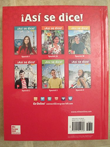 Asi se dice! Level 2, Student Edition (SPANISH) [Hardcover] McGraw Hill