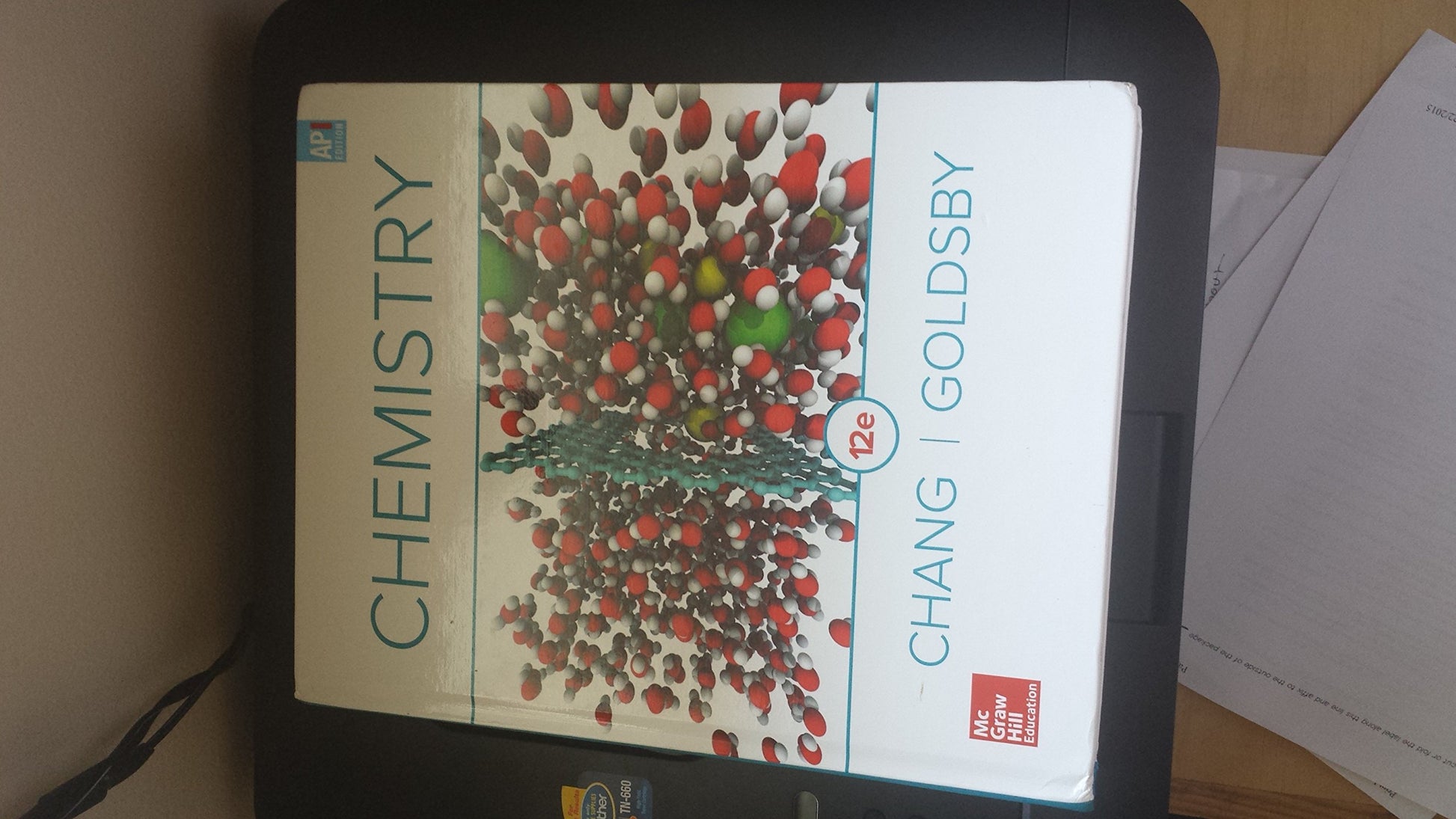 Chang, Chemistry, 2016, 12e, AP Student Edition (AP CHEMISTRY CHANG) [Hardcover] Chang, Raymond and Goldsby, Kenneth