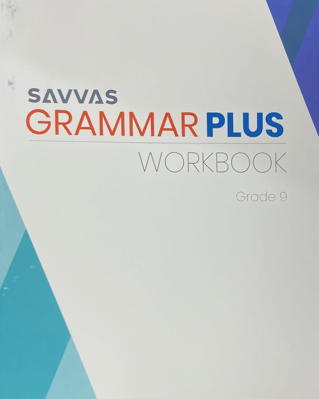 Savvas Grammar Plus Workbook Grade 9, c. 2023, 9781418384098, 1418384097