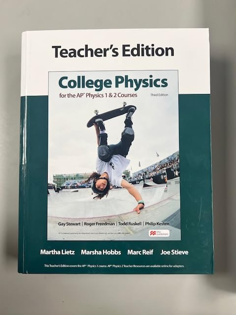 College Physics for the AP Physics 1 & 2 Courses- Teacher\'s Edition - Third Edition [Hardcover] Martha Lietz