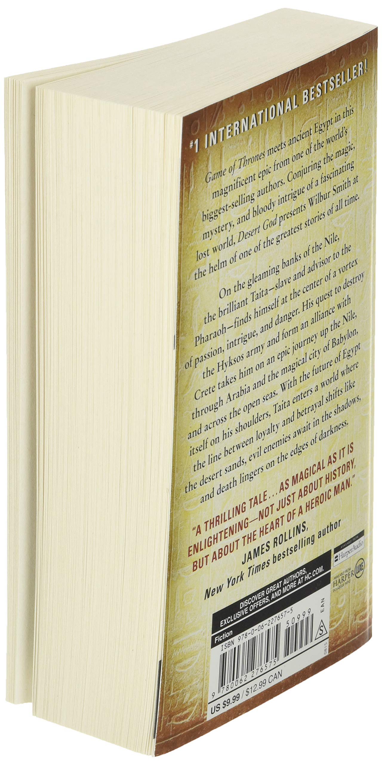Desert God: A Novel of Ancient Egypt [Mass Market Paperback] Smith, Wilbur