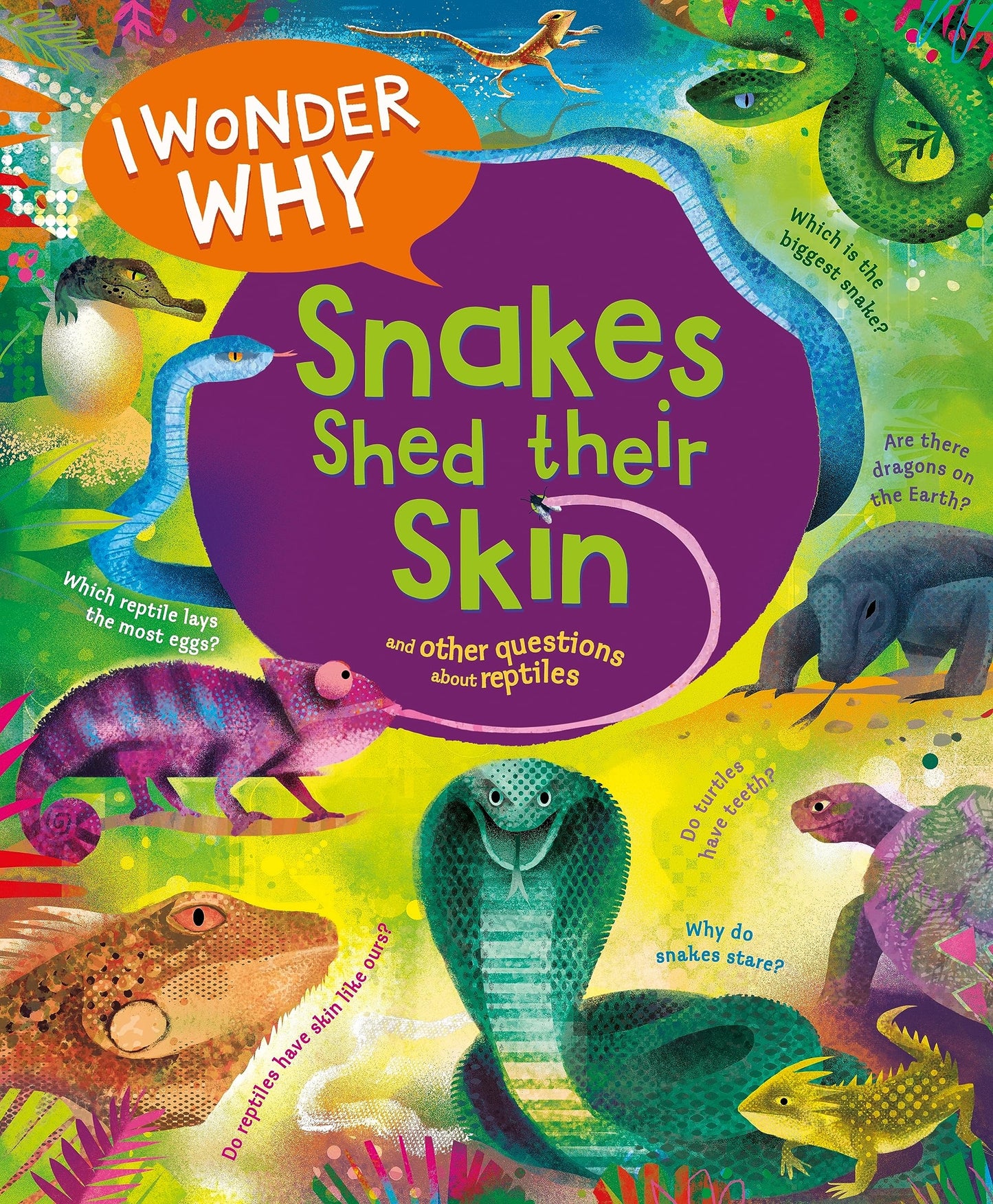 I Wonder Why Snakes Shed Their Skin: and Other Questions About Reptiles [Paperback] O\'Neill, Amanda and Lucas, Gareth