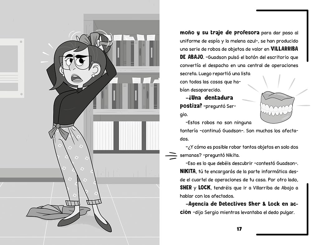 El misterio de la feria de Villarriba de Abajo / The Mystery of the Villarriba de Abajo Fair (SHER & LOCK) (Spanish Edition) [Hardcover] BARANDA BARRIOS, ANAÏS