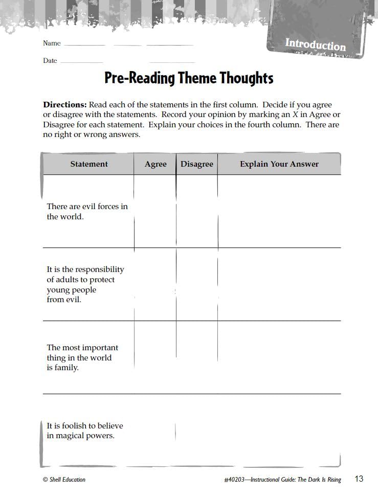 The Dark Is Rising: An Instructional Guide for Literature - Novel Study Guide for 4th-8th Grade Literature with Close Reading and Writing Activities (Great Works Classroom Resource [Paperback] Suzanne I. Barchers