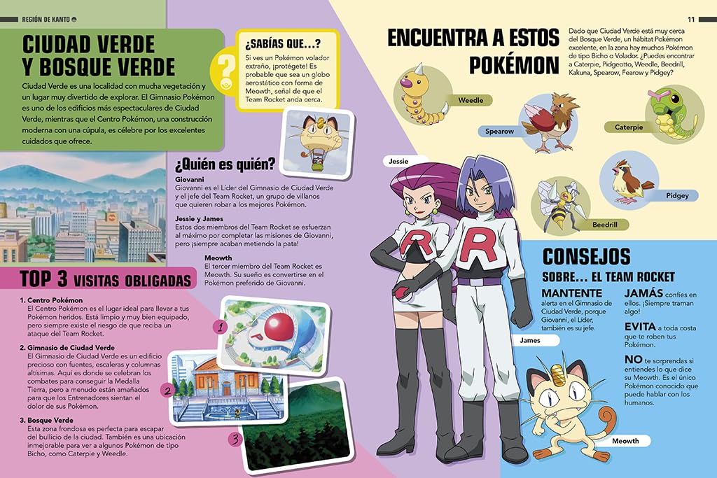 Atlas Pokémon / Pokémon Atlas (COLECCIÓN POKÉMON) (Spanish Edition) [Hardcover] The Pokemon Company