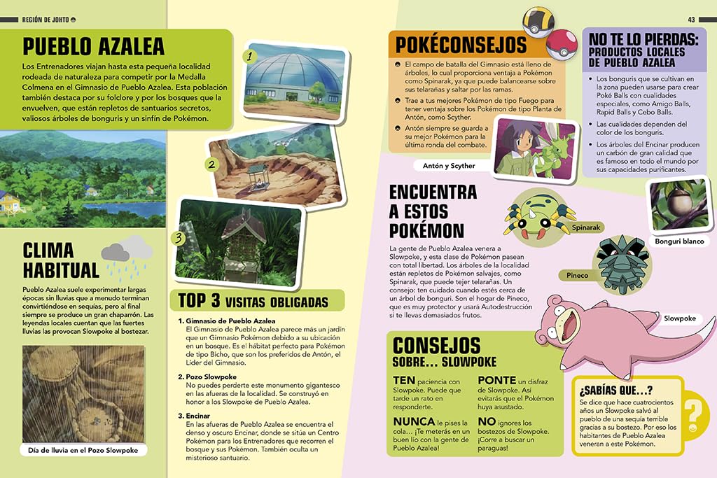 Atlas Pokémon / Pokémon Atlas (COLECCIÓN POKÉMON) (Spanish Edition) [Hardcover] The Pokemon Company