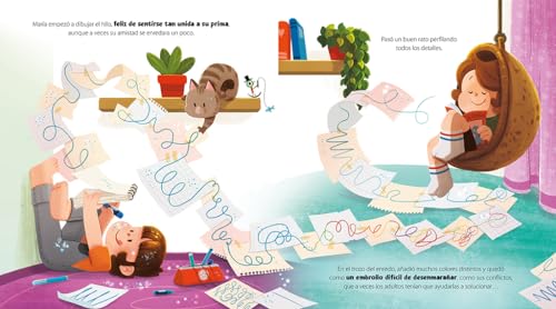 Los mil colores del hilo invisible / The Thousands of Colors in the Invisible Thread (Spanish Edition) [Hardcover] Tirado, Míriam