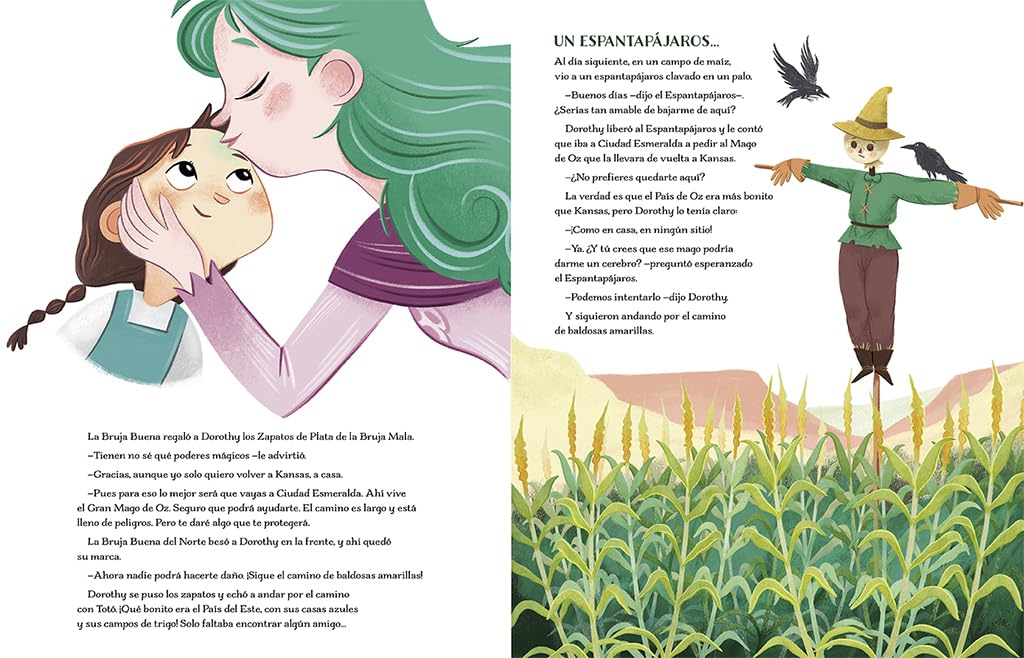 El maravilloso mago de Oz / The Wonderful Wizard of Oz (Spanish Edition) [Hardcover] Oro, Begoña; Baum, L. Frank and Pàmpols, Laia
