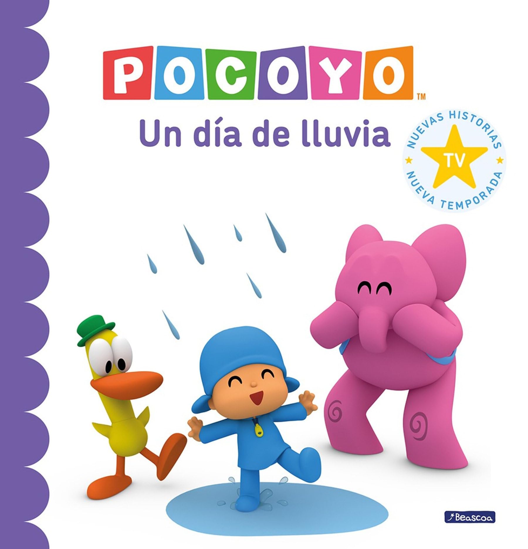 Pocoyó. Un día de lluvia / Pocoyo. A Rainy Day (Pocoyó. Un Cuento) (Spanish Edition) [Hardcover] Animaj