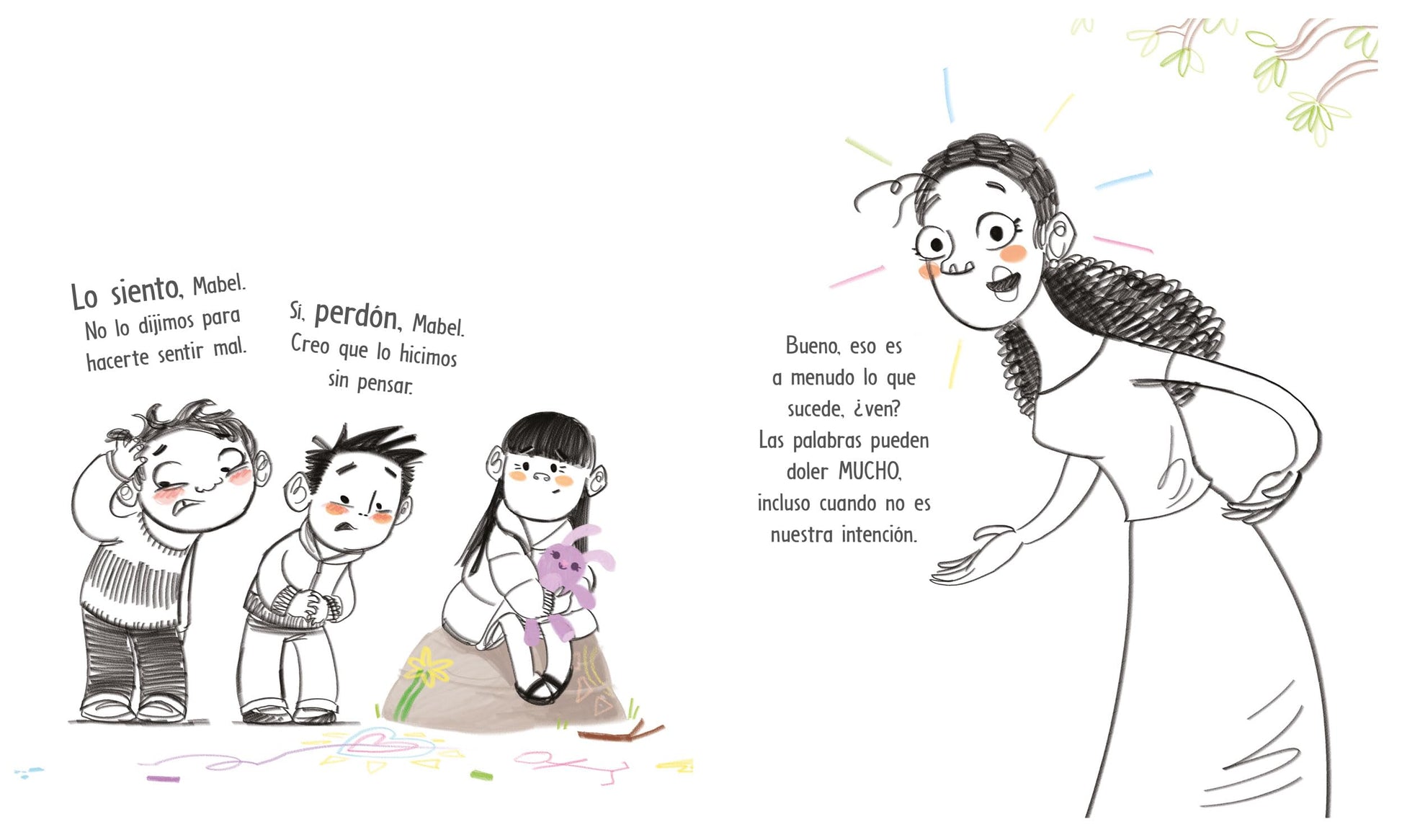 Los palos y las piedras pueden lastimarme, pero las palabras (no) pueden herirme / Sticks and Stones May Break My Bones but Words Will Never Hurt Me (Life Lessons) (Spanish Edition) [Hardcover] McKenzie, Heath