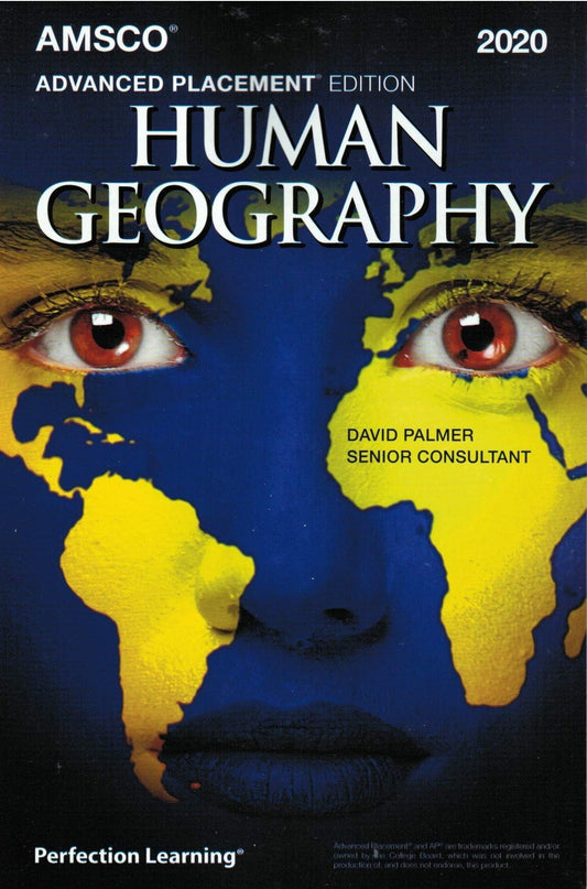 Advanced Placement Human Geography, 2020 Edition [Paperback] Palmer, David