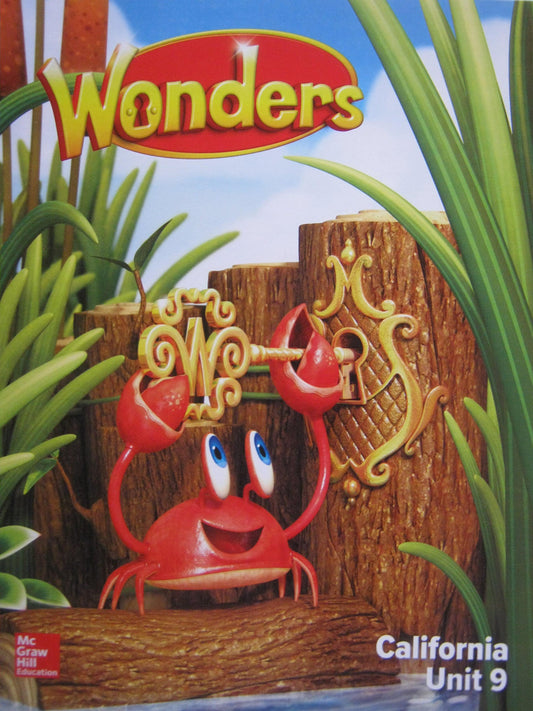 Wonders Grade K Unit 9 California Reading/Writing Workshop [Paperback] Diane August